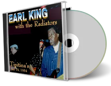 Artwork Cover of Earl King 1984-01-14 CD New Orleans Soundboard