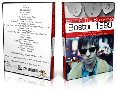 Artwork Cover of Echo and The Bunnymen 1999-10-04 DVD Boston Audience