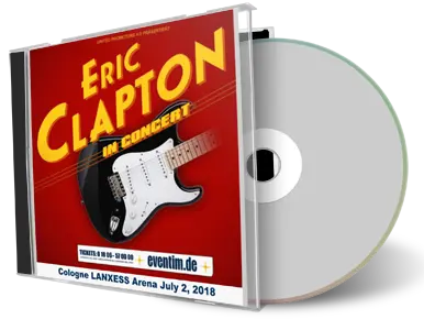 Artwork Cover of Eric Clapton 2018-07-02 CD Cologne Audience