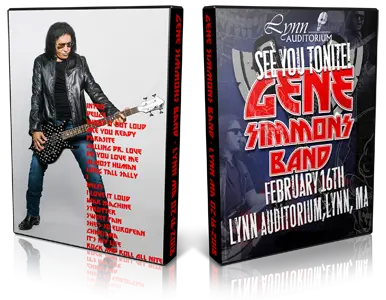 Artwork Cover of Gene Simmons 2018-02-26 DVD Lynn Audience