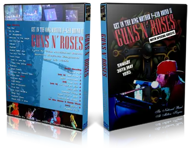 Artwork Cover of Guns N Roses 1993-05-30 DVD Milton Keynes Audience