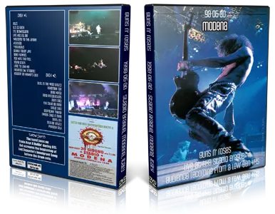 Artwork Cover of Guns N Roses 1993-06-30 DVD Modena Audience
