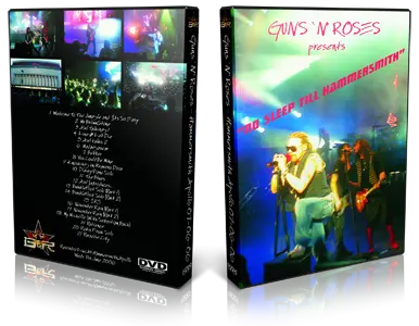 Artwork Cover of Guns N Roses 2006-06-07 DVD London Audience