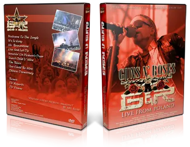 Artwork Cover of Guns N Roses 2006-06-15 DVD Warsaw Audience