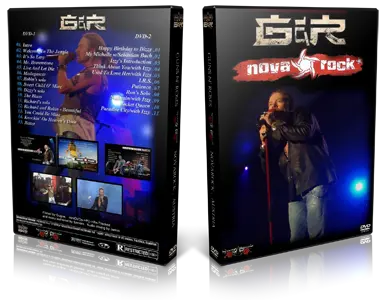 Artwork Cover of Guns N Roses 2006-06-17 DVD Nickelsdorf Audience