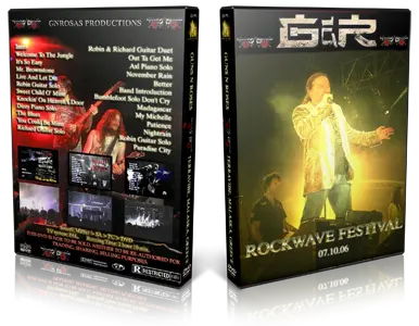 Artwork Cover of Guns N Roses 2006-07-10 DVD Malakasa Audience
