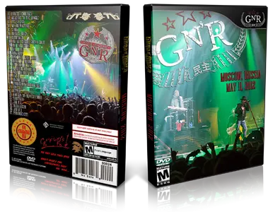 Artwork Cover of Guns N Roses 2012-05-11 DVD Moscow Audience