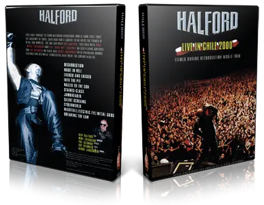 Artwork Cover of Halford 2001-01-15 DVD Santiago Proshot