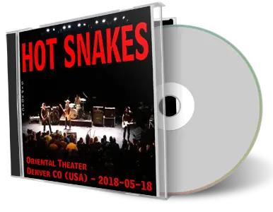 Artwork Cover of Hot Snakes 2018-05-18 CD Denver Audience