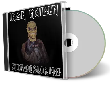 Artwork Cover of Iron Maiden 1983-06-24 CD Spokane Audience