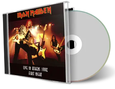 Artwork Cover of Iron Maiden 1996-01-12 CD Athens Audience