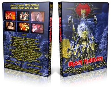 Artwork Cover of Iron Maiden 2008-06-29 DVD Graspop Audience