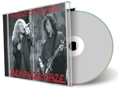 Artwork Cover of Jimmy Page and Robert Plant 1995-03-04 CD Memphis Audience