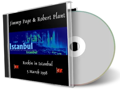 Artwork Cover of Jimmy Page and Robert Plant 1998-03-05 CD Istanbul Audience