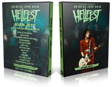 Artwork Cover of Joan Jett and the Blackhearts 2018-06-22 DVD Hellfest Proshot