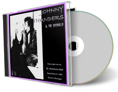 Artwork Cover of Johnny Thunders 1989-09-08 CD Detroit Soundboard