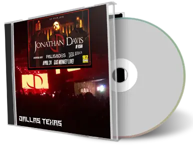 Artwork Cover of Jonathan Davis 2018-04-24 CD Dallas Audience