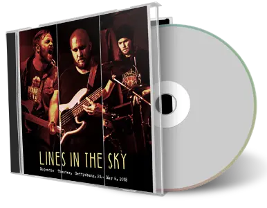 Artwork Cover of Lines In The Sky 2018-05-06 CD Gettysburg Audience