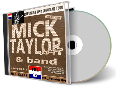 Artwork Cover of Mick Taylor 1992-11-15 CD Den Haag Audience