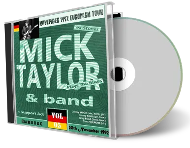 Artwork Cover of Mick Taylor 1992-11-20 CD Hamburg Audience