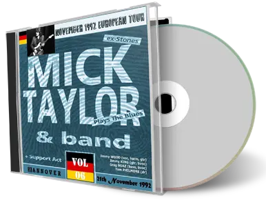 Artwork Cover of Mick Taylor 1992-11-21 CD Hannover Audience