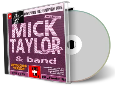 Artwork Cover of Mick Taylor 1992-11-27 CD Rubingen Audience