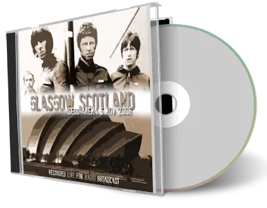 Artwork Cover of Oasis 2008-11-05 CD Glasgow Soundboard