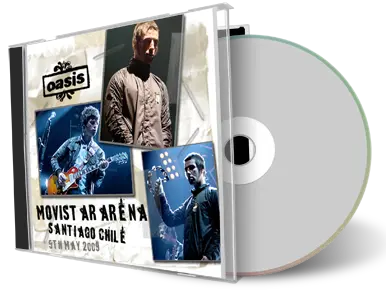 Artwork Cover of Oasis 2009-05-05 CD Santiago Soundboard