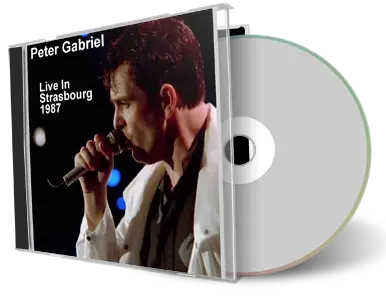 Artwork Cover of Peter Gabriel 1987-09-23 CD Strasbourg Audience