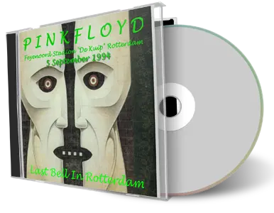 Artwork Cover of Pink Floyd 1994-09-05 CD Rotterdam Audience