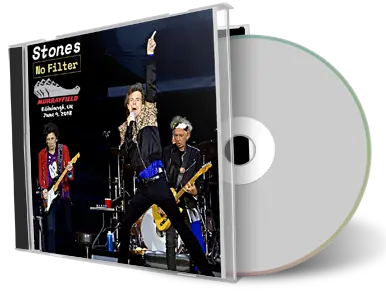 Artwork Cover of Rolling Stones 2018-06-09 CD Edinburgh Audience
