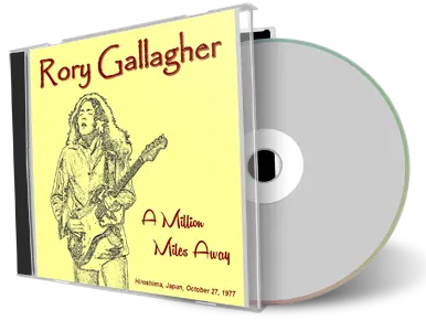 Artwork Cover of Rory Gallagher 1977-10-27 CD Hiroshima Audience