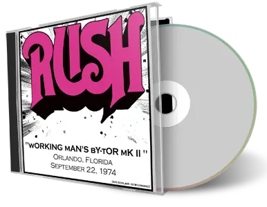 Artwork Cover of Rush 1974-09-22 CD Orlando Audience