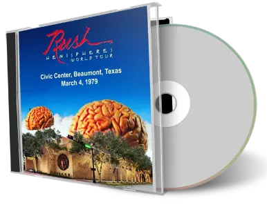 Artwork Cover of Rush 1979-03-04 CD Beaumont Audience
