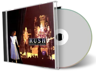 Artwork Cover of Rush 1981-06-12 CD Anaheim Audience