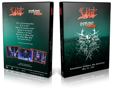 Artwork Cover of Sabbat 1988-05-23 DVD Eindhoven Audience