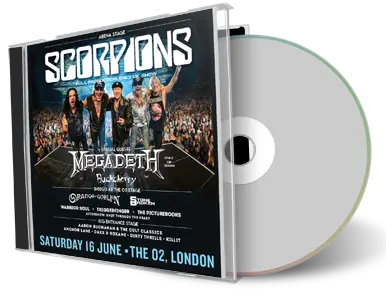 Artwork Cover of Scorpions 2018-06-16 CD London Audience