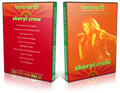 Artwork Cover of Sheryl Crow 2018-06-08 DVD Bonnaroo Music and Arts Festival Proshot