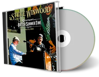 Artwork Cover of Steve Winwood 2018-07-08 CD London Audience