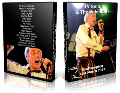 Artwork Cover of TV Smith and The Valentines 2011-03-31 DVD Southampton Audience