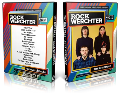 Artwork Cover of The Breeders 2018-07-07 DVD Rock Werchter Proshot