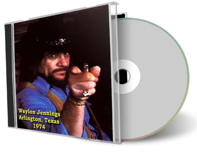 Artwork Cover of Waylon Jennings Compilation CD Arlington 1974 Audience