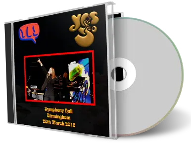 Artwork Cover of Yes 2018-03-20 CD Birmingham Audience
