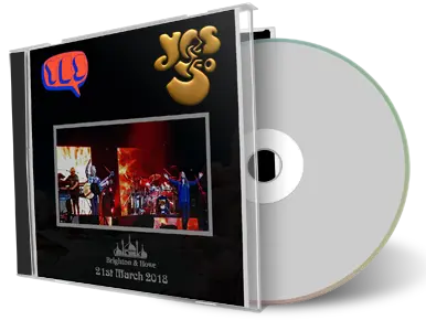 Artwork Cover of Yes 2018-03-21 CD Brighton Audience