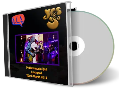 Artwork Cover of Yes 2018-03-23 CD Liverpool Audience