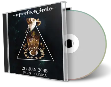 Artwork Cover of A Perfect Circle 2018-06-26 CD Paris Audience