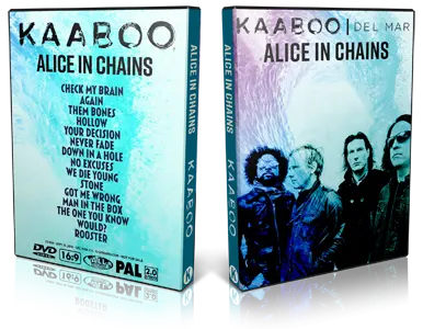 Artwork Cover of Alice in Chains 2018-09-16 DVD KAABOO Proshot