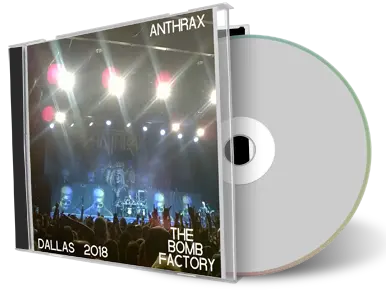 Artwork Cover of Anthrax 2018-06-19 CD Dallas Audience
