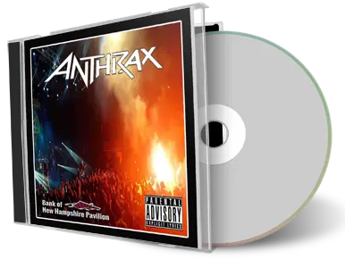 Artwork Cover of Anthrax 2018-07-26 CD Gilford Audience