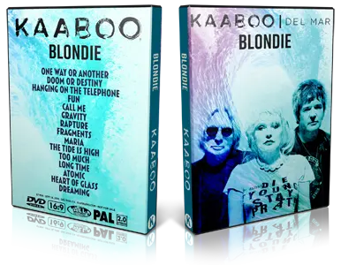 Artwork Cover of Blondie 2018-09-14 DVD KAABOO Proshot